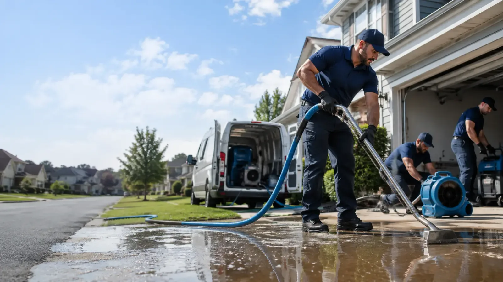 Flood Damage Restoration in Winston, NM